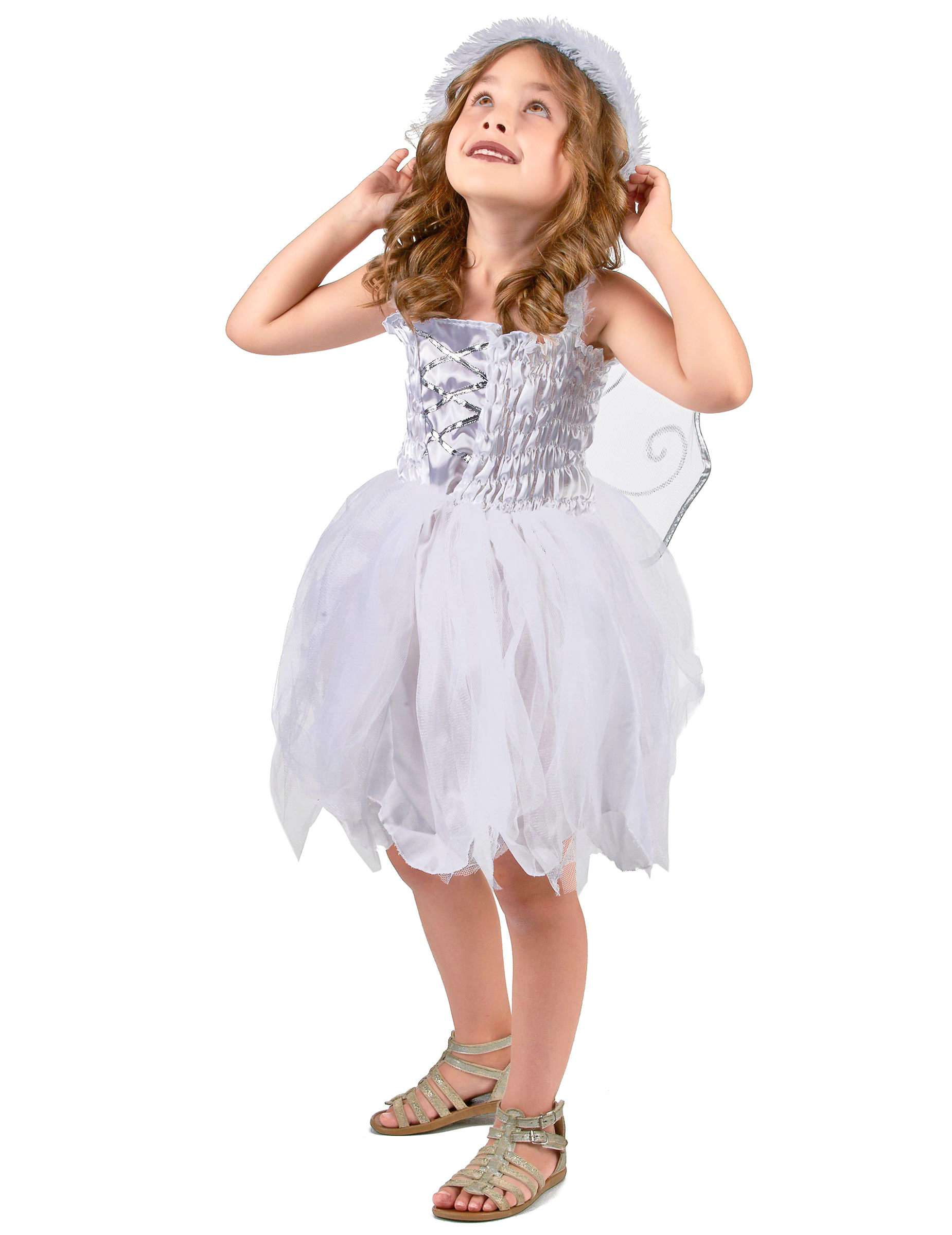 Chic Bébé Filles Ange Plumes Ailes Feuilles Bandeau Ensemble Cheveux Bandeaux Accessoires Pour