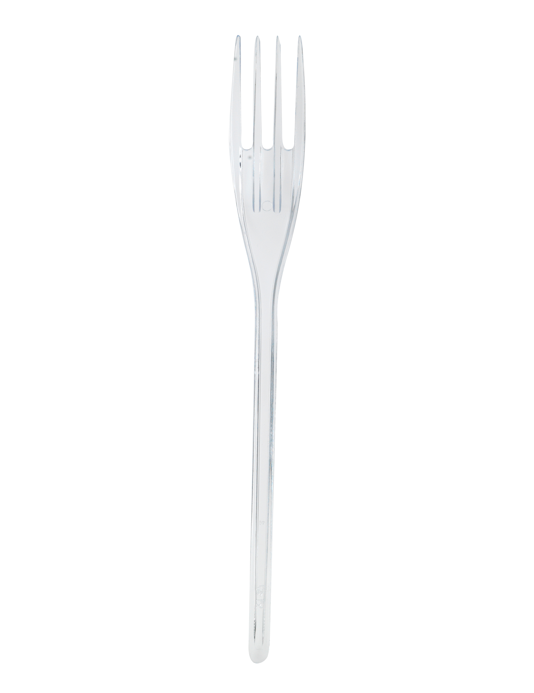 100 Fourchettes En Plastique Réutilisables 6,7 Pouces - Transparentes Robusta, Pour Fêtes, Barbecues, Mariages Et Événements