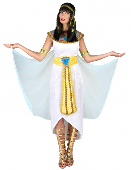 Déguisement reine d'Égypte avec voile femme Déguisement reine d'Égypte avec voile femme