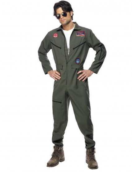 Déguisement pilote de ligne Top Gun™ homme Déguisement pilote de ligne Top Gun™ homme