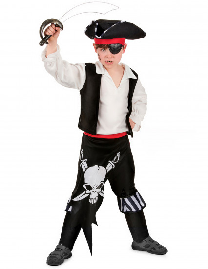 Déguisement pirate ceinture rouge garçon Déguisement pirate ceinture rouge garçon