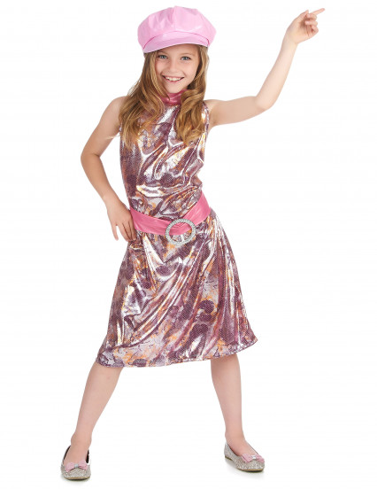Déguisement disco vinyle fille Déguisement disco vinyle fille