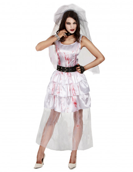 Déguisement mariée zombie femme Halloween Déguisement mariée zombie femme Halloween