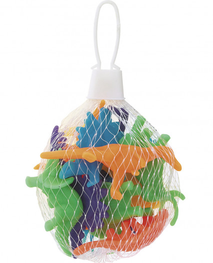 12 Dinosaures miniatures en plastique multicolores 5 cm 12 Dinosaures miniatures en plastique multicolores 5 cm