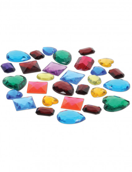 Sachet de fausses pierres précieuses de couleurs différentes Sachet de fausses pierres précieuses de couleurs différentes
