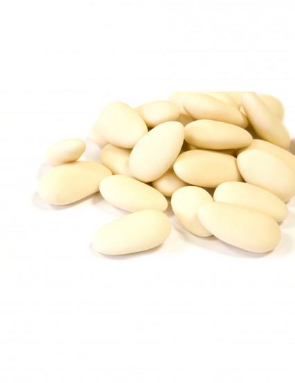 Dragées amandes couleur ivoire 500 gr Dragées amandes couleur ivoire 500 gr
