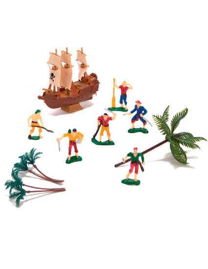 Kit de décorations gâteaux pirate Kit de décorations gâteaux pirate