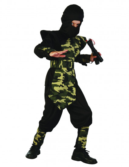 Déguisement ninja militaire garçon Déguisement ninja militaire garçon