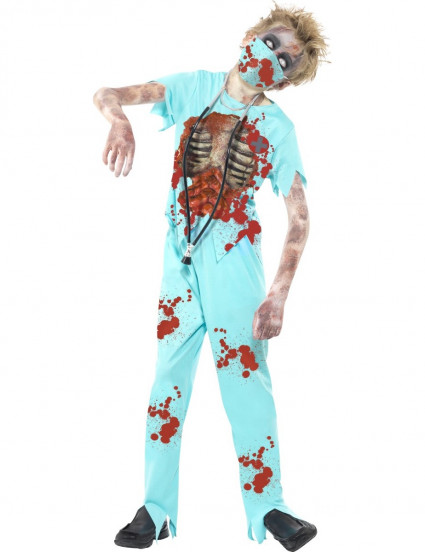 Déguisement docteur zombie enfant Halloween Déguisement docteur zombie enfant Halloween