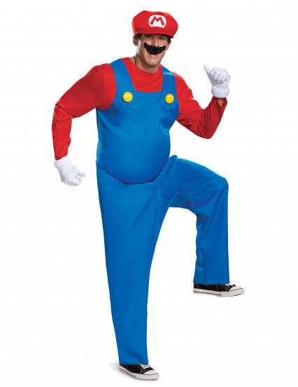 Déguisement Mario™ Deluxe Adulte Déguisement Mario™ Deluxe Adulte