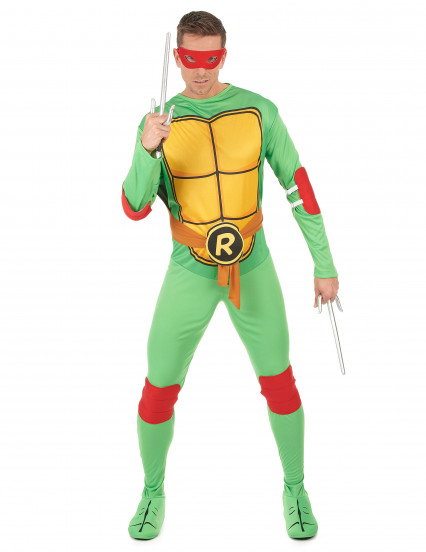 Déguisement classique Raphael Tortues Ninja™ adulte Déguisement classique Raphael Tortues Ninja™ adulte