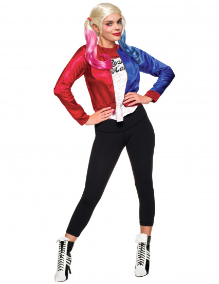 Veste et t-shirt intégré Harley Quinn Suicide Squad™ femme Veste et t-shirt intégré Harley Quinn Suicide Squad™ femme