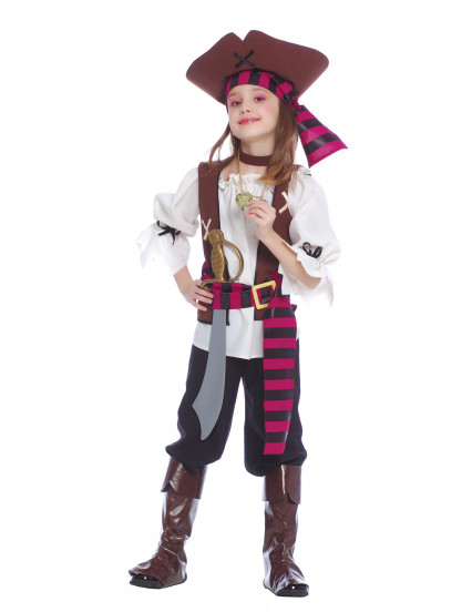 Déguisement pirate des 7 mers fille Déguisement pirate des 7 mers fille