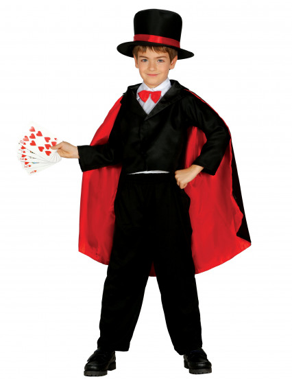 Déguisement magicien effet satin garçon Déguisement magicien effet satin garçon
