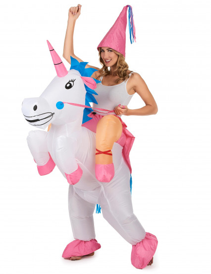 Déguisement licorne gonflable adulte Déguisement licorne gonflable adulte