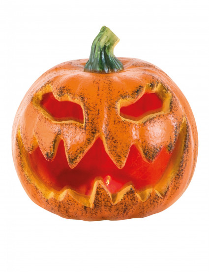 Décoration lumineuse citrouille Halloween 16 cm Décoration lumineuse citrouille Halloween 16 cm