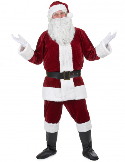 Déguisement de Père Noël Super Luxe adulte Déguisement de Père Noël Super Luxe adulte