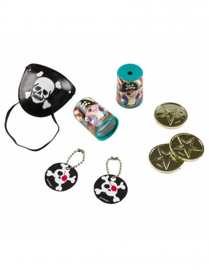Set 24 petits jouets Pirate enfant Set 24 petits jouets Pirate enfant