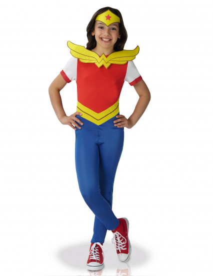 Déguisement classique Wonder Women Super Hero Girls™ fille Déguisement classique Wonder Women Super Hero Girls™ fille
