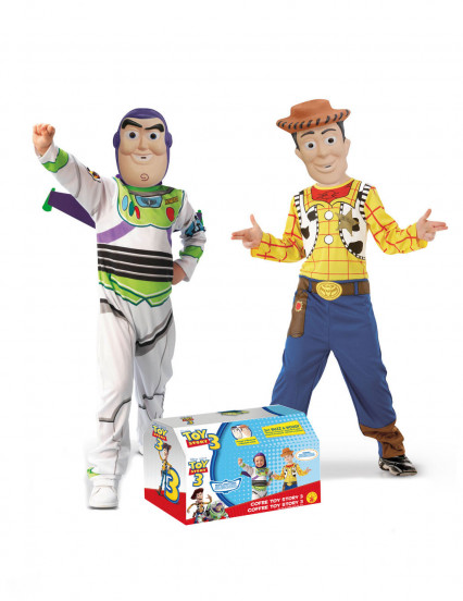 Coffret déguisements Buzz et Woody Toy Story™ enfant Coffret déguisements Buzz et Woody Toy Story™ enfant