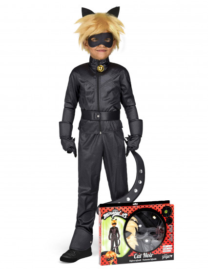 Coffret déguisement Chat Noir Miraculous™ enfant Coffret déguisement Chat Noir Miraculous™ enfant