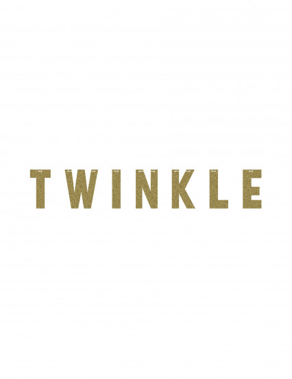 Guirlande Twinkle fille doré One Little Star 1.5 m Guirlande Twinkle fille doré One Little Star 1.5 m