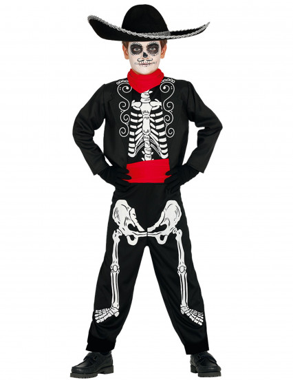 Déguisement squelette Dia de los muertos garçon Déguisement squelette Dia de los muertos garçon