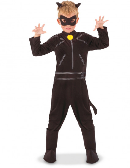 Déguisement classique chat noir Miraculous™ enfant Déguisement classique chat noir Miraculous™ enfant