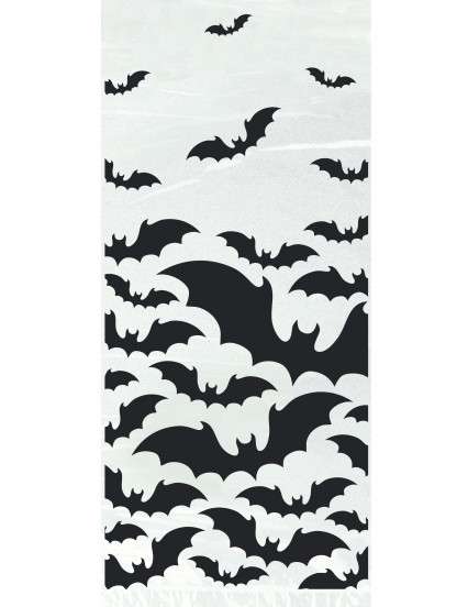 20 Sachets bonbons en plastique chauves-souris noires 28 x 12 cm 20 Sachets bonbons en plastique chauves-souris noires 28 x 12 cm
