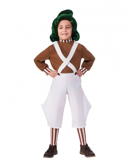 Déguisement Oompa Loompa™ Charlie et la Chocolaterie™ enfant Déguisement Oompa Loompa™ Charlie et la Chocolaterie™ enfant