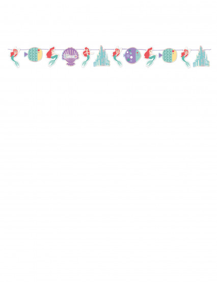Guirlande en carton avec effet métallique premium Ariel™ 108 x 18 cm Guirlande en carton avec effet métallique premium Ariel™ 108 x 18 cm