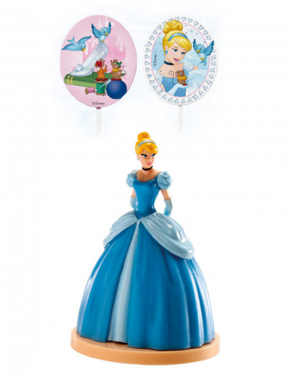 Décorations de gâteaux Cendrillon™ 8,5 cm Décorations de gâteaux Cendrillon™ 8,5 cm