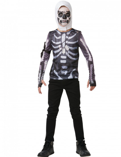 T-shirt et cagoule Skull Trooper Fortnite™ adolescent T-shirt et cagoule Skull Trooper Fortnite™ adolescent