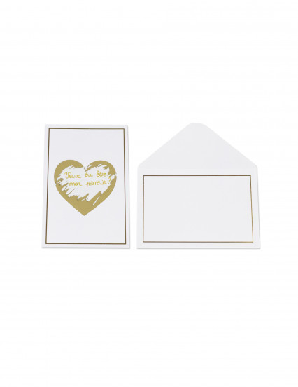5 Cartes à gratter avec enveloppes blanches 15 x 10 cm 5 Cartes à gratter avec enveloppes blanches 15 x 10 cm
