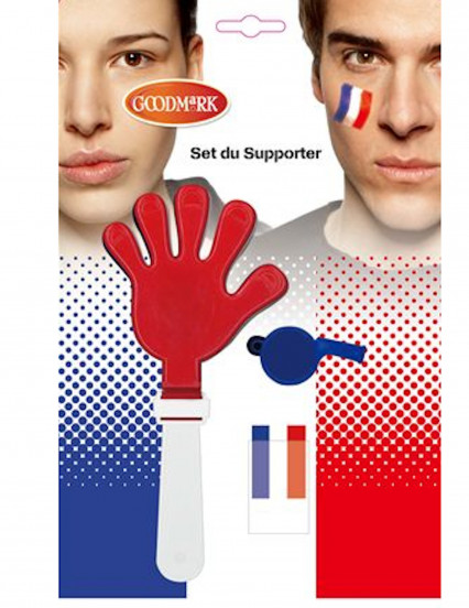 Kit accessoires et maquillage supporter France Kit accessoires et maquillage supporter France