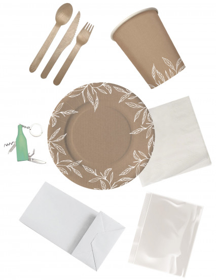 Kit picnic écologique 4 personnes Kit picnic écologique 4 personnes