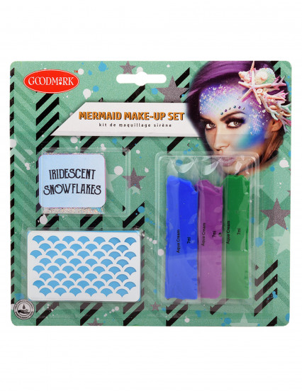Kit de maquillage sirène Kit de maquillage sirène