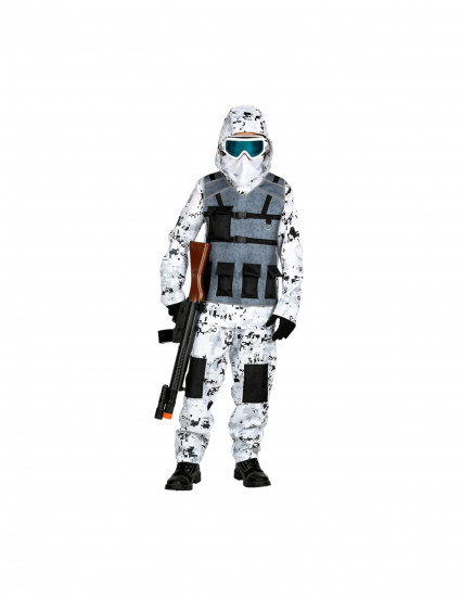 Déguisement guerrier forces spéciales garçon Déguisement guerrier forces spéciales garçon