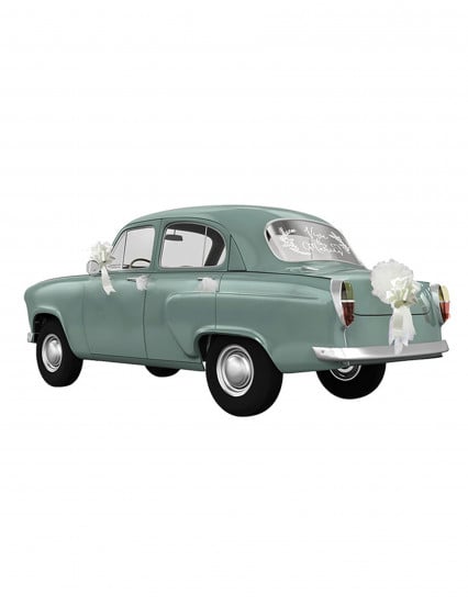 Kit de décoration pour voiture Vive les mariés 6 pièces Kit de décoration pour voiture Vive les mariés 6 pièces