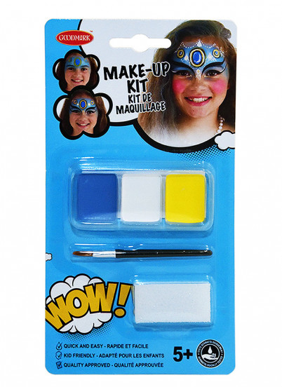Kit maquillage princesse orientale avec pinceau et éponge fille Kit maquillage princesse orientale avec pinceau et éponge fille
