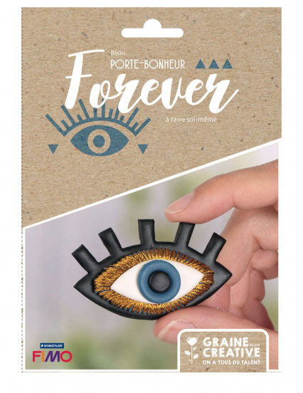 Kit bijoux porte-bonheur broches en forme d’œil Kit bijoux porte-bonheur broches en forme d’œil