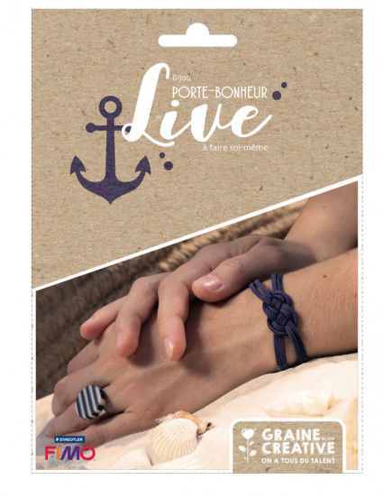 Kit bijoux porte-bonheur parure marine Kit bijoux porte-bonheur parure marine