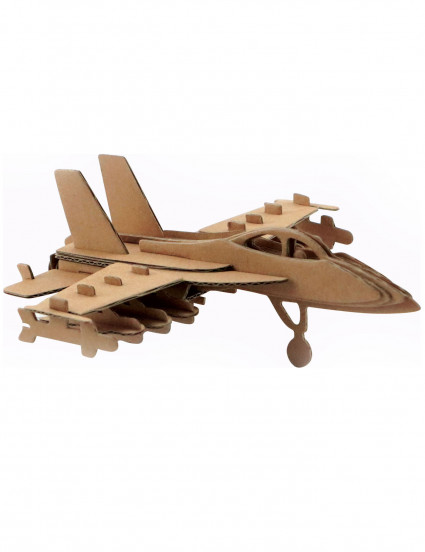 Maquette avion en carton 16,5 x 17,5 x 6 cm Maquette avion en carton 16,5 x 17,5 x 6 cm