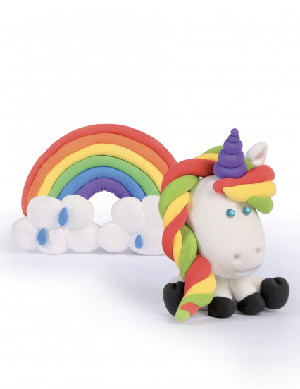 Kit pâte à modeler Céleste la petite licorne 16 x 25,5 cm Kit pâte à modeler Céleste la petite licorne 16 x 25,5 cm