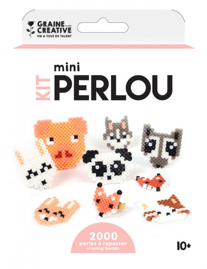 Kit perles à repasser Animaux 2000 perles Kit perles à repasser Animaux 2000 perles