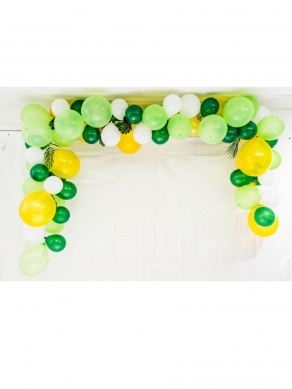 Kit arche de 70 ballons tropicale Kit arche de 70 ballons tropicale