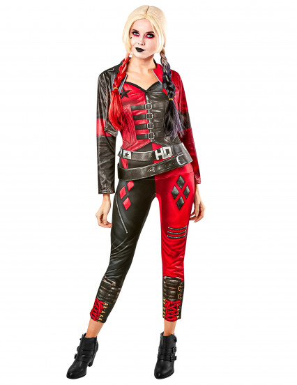 Déguisement combinaison Harley Quinn femme™ - Suicide Squad 2™ Déguisement combinaison Harley Quinn femme™ - Suicide Squad 2™
