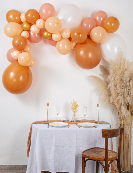 Kit arche de 46 ballons boho Kit arche de 46 ballons boho
