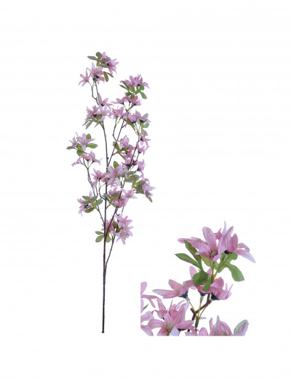Fleurs de jasmin artificielles roses sur tige 97 cm Fleurs de jasmin artificielles roses sur tige 97 cm