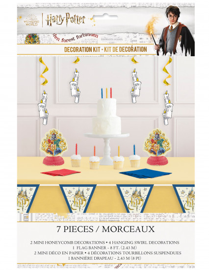 Kit décorations 7 pièces Harry Potter™ Kit décorations 7 pièces Harry Potter™